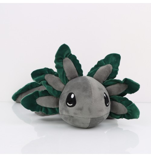 17.7inch Axolotl Plush Toy Soft Stuffed Animal Cartoon Plushier Axolotl Dolls Kids Adults Gamer Birthday Gift For Kids