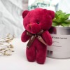 12cm/4.72inch Teddy Bear Plush Toy Siamese Bear Doll Bear Toy Small Gift Factory Wholesale Key Chain Pendant Gifts