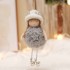 1pc, Holiday Gift,Kids Cute Denim Babydoll Gift, Christmas Teddy Angel Girls Charm